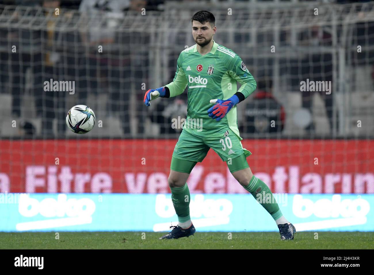 ISTANBUL - Umut Meras of Besiktas JK during the Turkish Super Lig match  between Besiktas AS and Kasimpasa AS at Vodafone Park on January 7, 2023 in  Istanbul, Turkey. AP