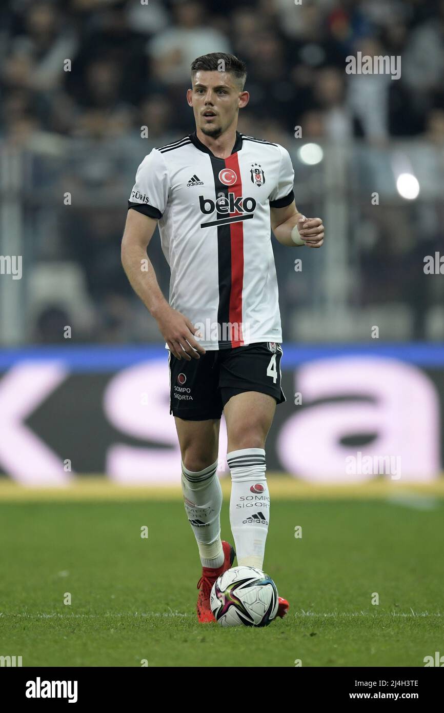 ISTANBUL - Fransisco Javier Montero Rubio of Besiktas JK during the Turkish  Superliga match between Besiktas AS and Aytemiz Alanyaspor at the Vodafone  Park on April 9, 2022 in Istanbul, Turkey. ANP