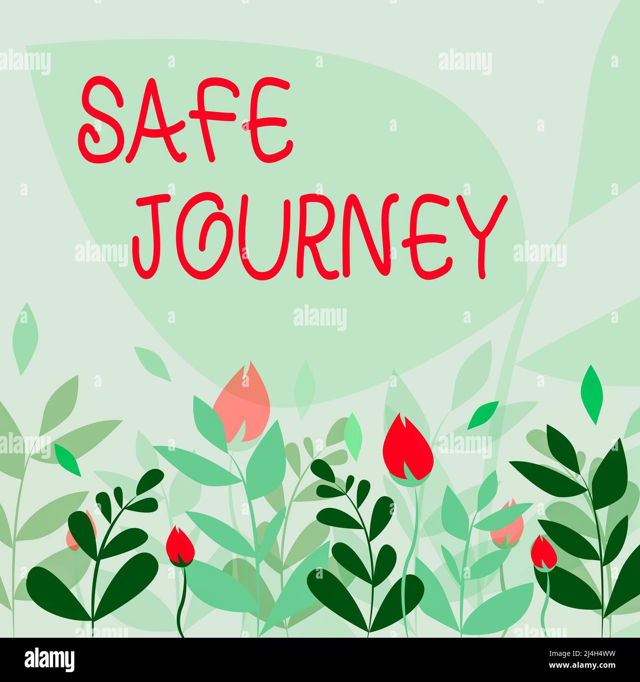 Inspiration showing Safe Journey. Business idea Blessing Bid ...