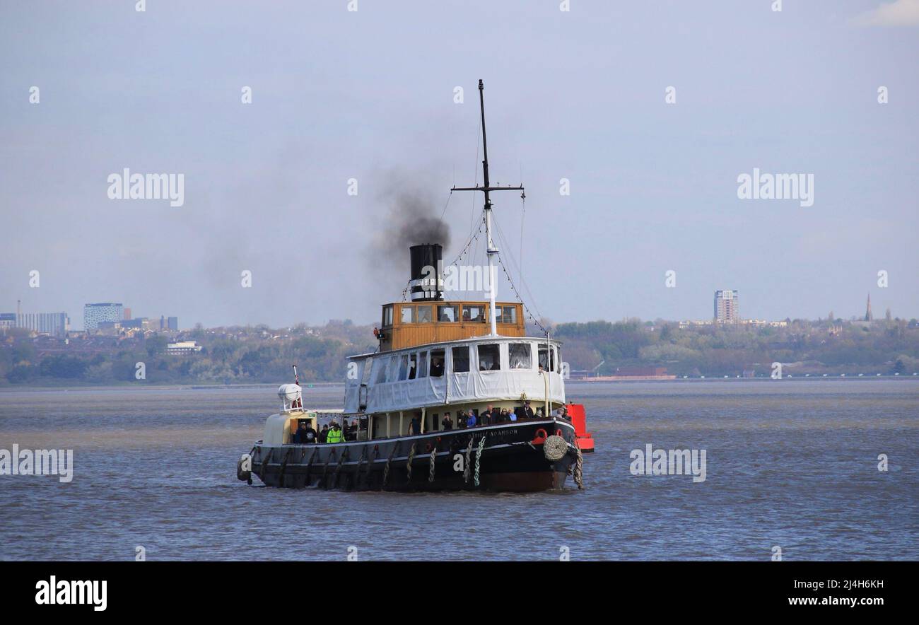 Danny Adamson Steamship Stock Photo