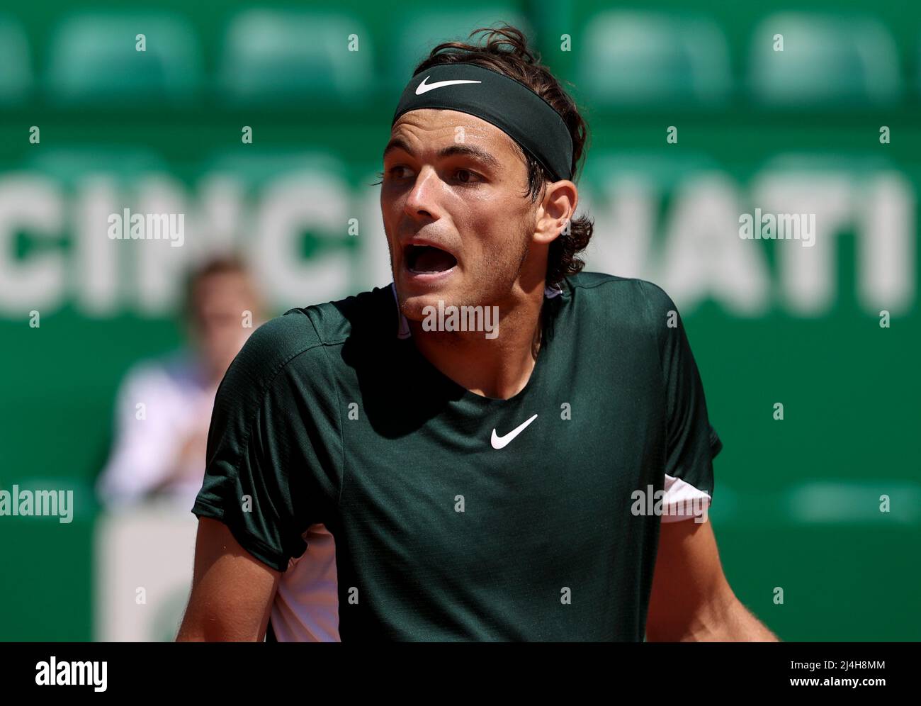 Taylor Fritz of USA during day 6 of the Rolex MonteCarlo Masters 2022