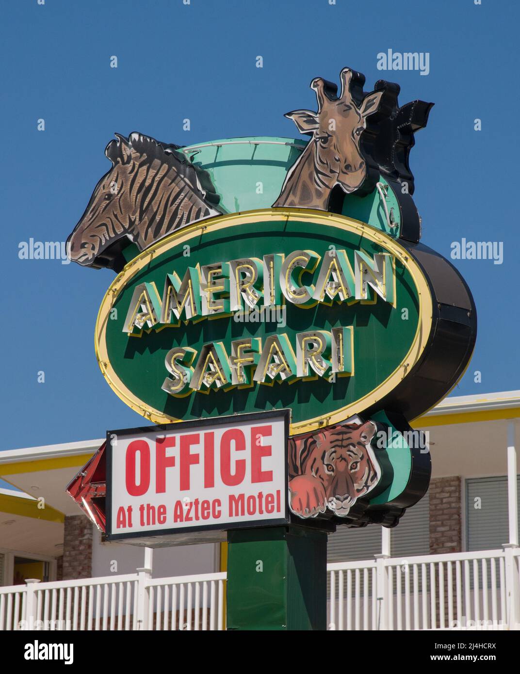 Wildwood, New Jersey neon sign Stock Photo Alamy