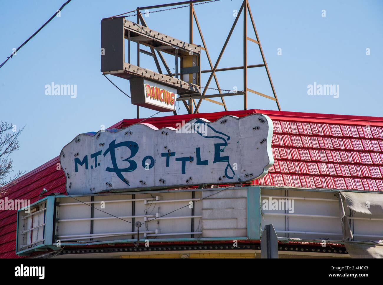 Wildwood, New Jersey neon sign Stock Photo Alamy