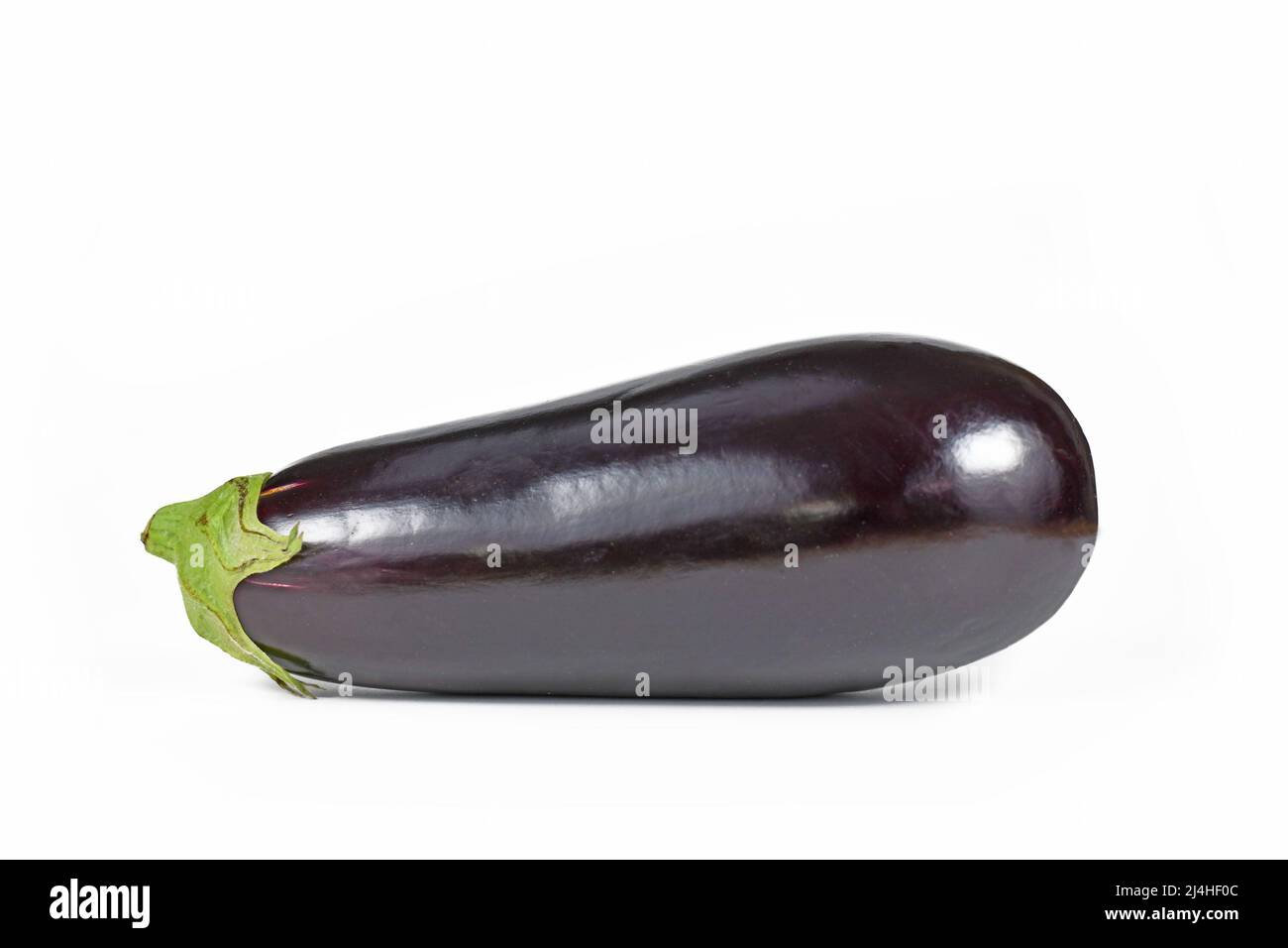 Whole raw eggplant vegetable on white background Stock Photo Alamy