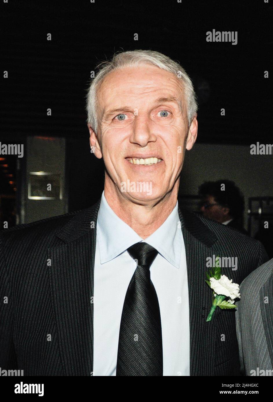 15 April 2022 - NHL hockey icon and New York Islanders legend Mike