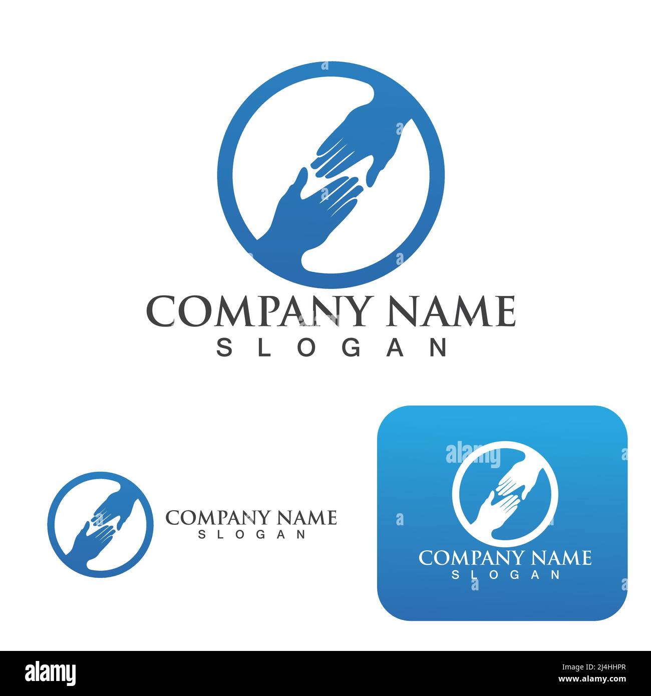 Hand care logo and symbol vector template Stock Vector Image & Art - Alamy