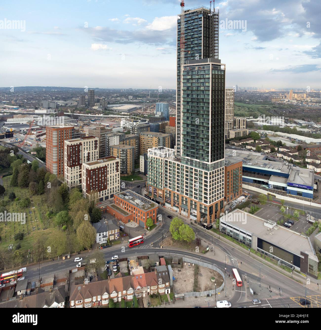 North Acton, ealing, london, england Stock Photo Alamy