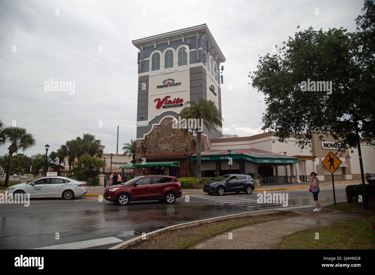Premium Outlets Mall, Orlando Florida, USA, March 24th 2022, Shopping