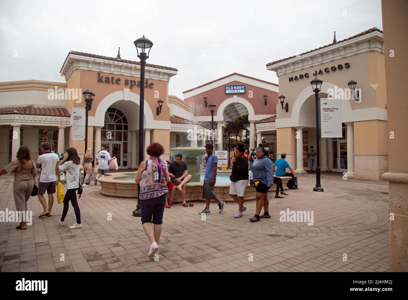 Premium outlets shopping mall, Orlando, Florida, USA, March 24th 2022