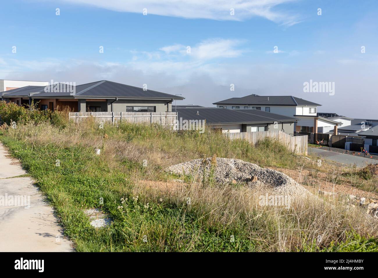 Denman Prospect in Canberra Australia a new suburb being built and developed in the Molonglo valley,Canberra,ACT Stock Photo