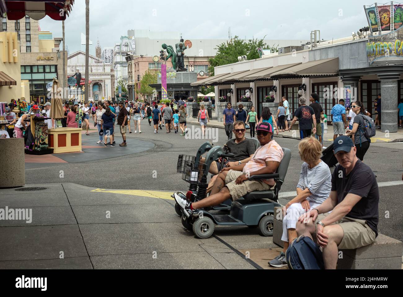 Universal Studios theme park, Orlando, Florida, USA, March 31st, 2022