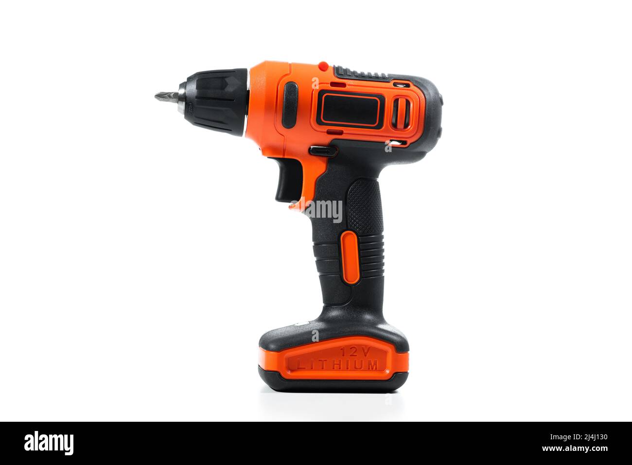 https://c8.alamy.com/comp/2J4J130/black-orange-cordless-screwdriver-drill-over-white-background-2J4J130.jpg