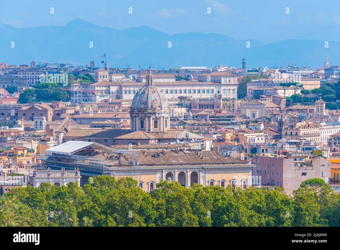 Rome aerial city hi-res stock photography and images - Alamy