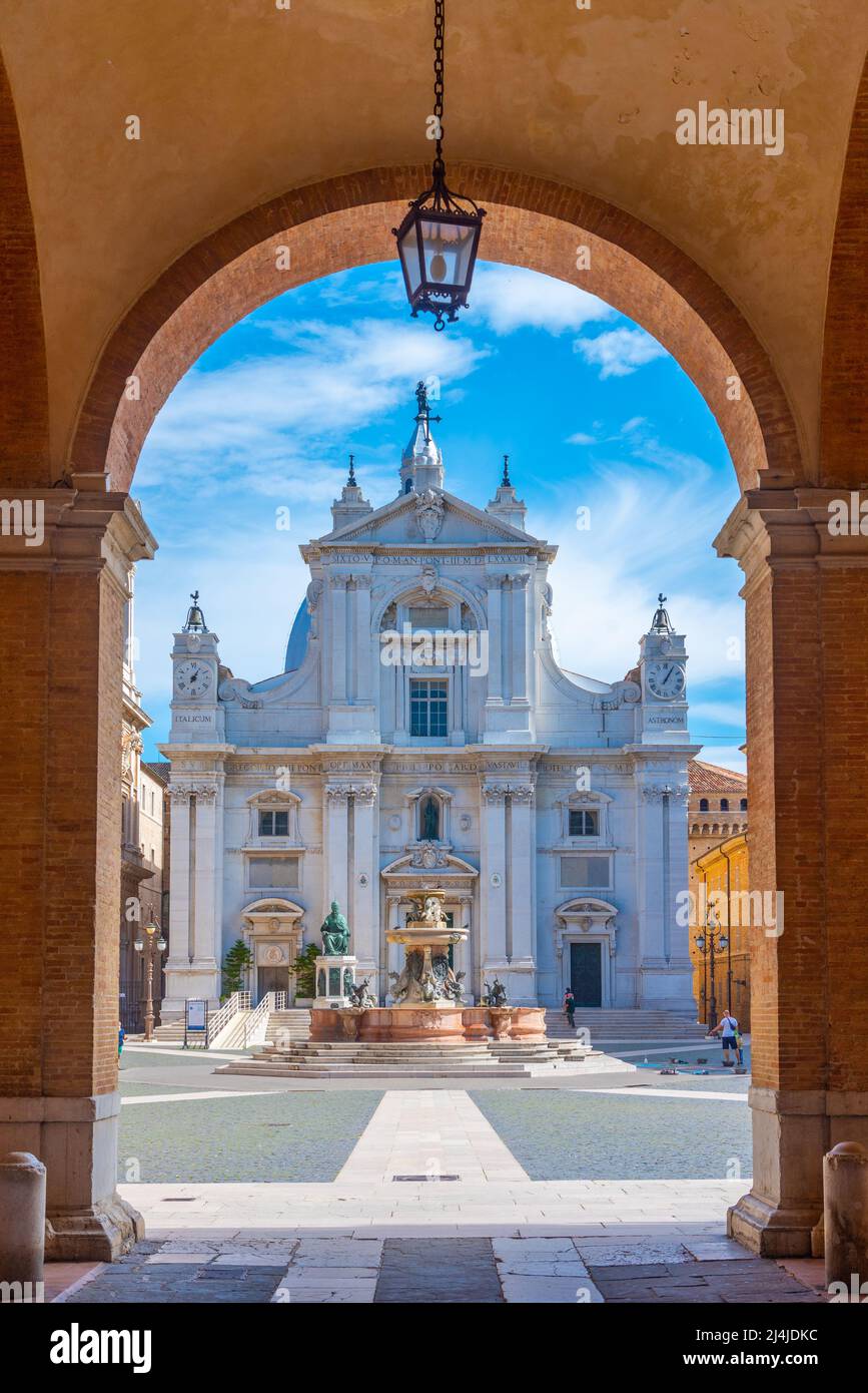 Piazza della Madonna and the Sanctuary of the Holy House of Loreto in