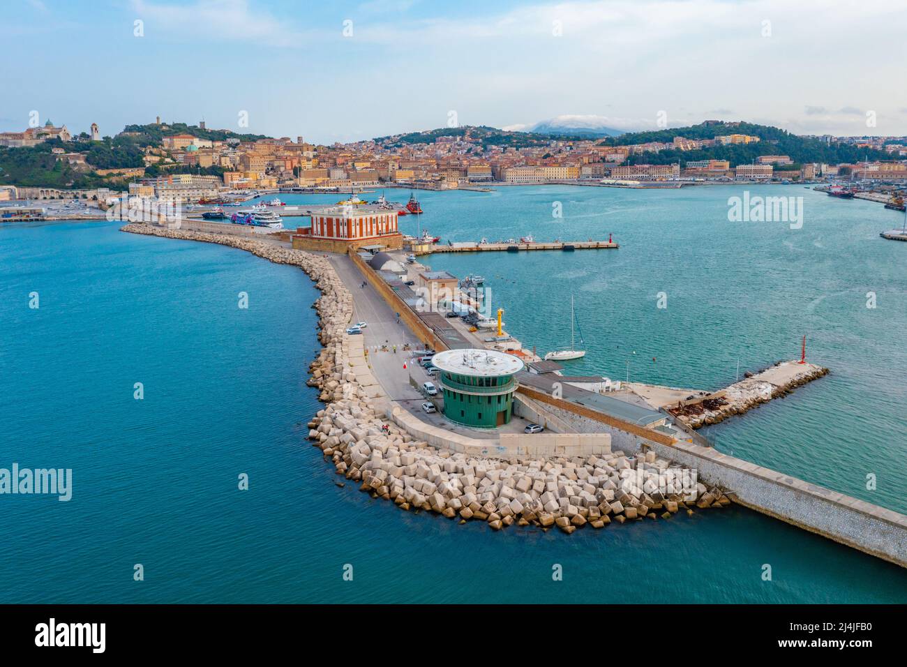 Panorama View Of The Port Of Ancona Italy Stock Photo Alamy Panorama View Of The Port Of Ancona Italy Stock Photo Alamy
