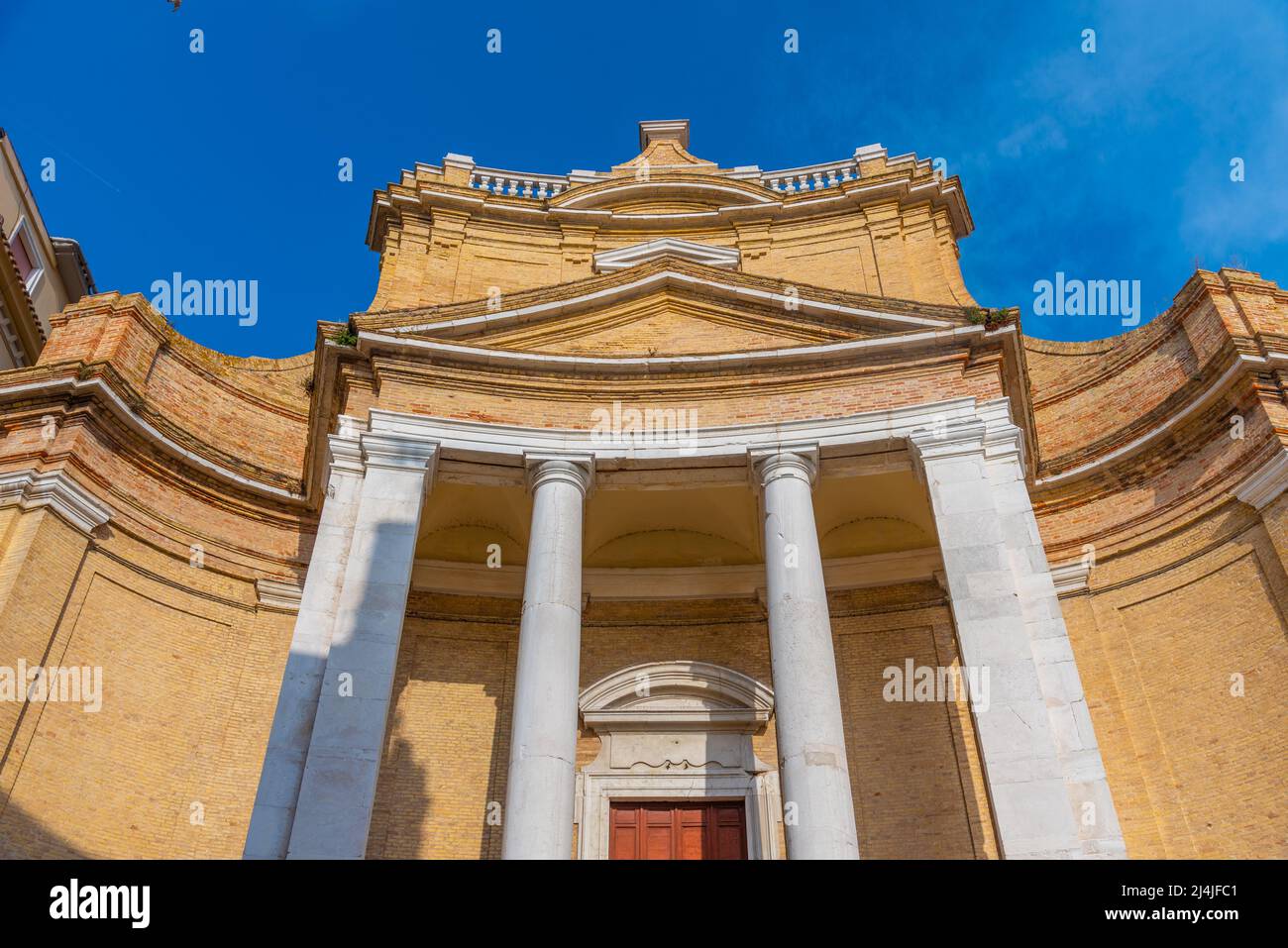 Church of the holy name of Christ in Ancona, Italy. Stock Photo