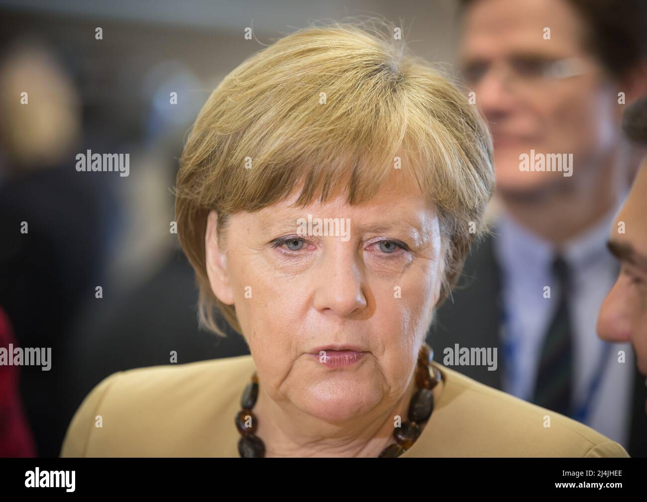 Chancellor of the Federal Republic of Germany Angela Merkel during the
