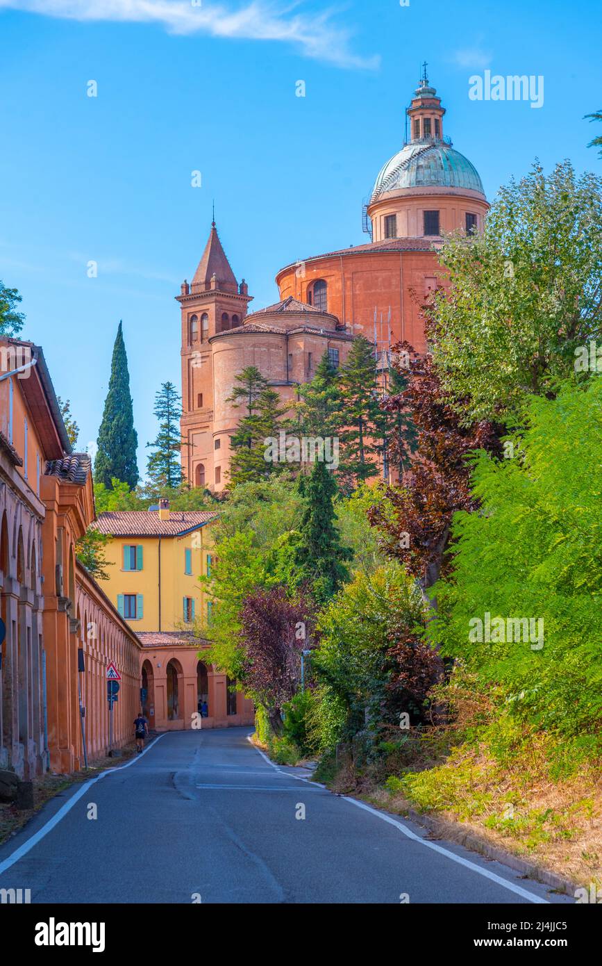 Sanctuary of the Madonna di San Luca in Bologna, Italy. Stock Photo