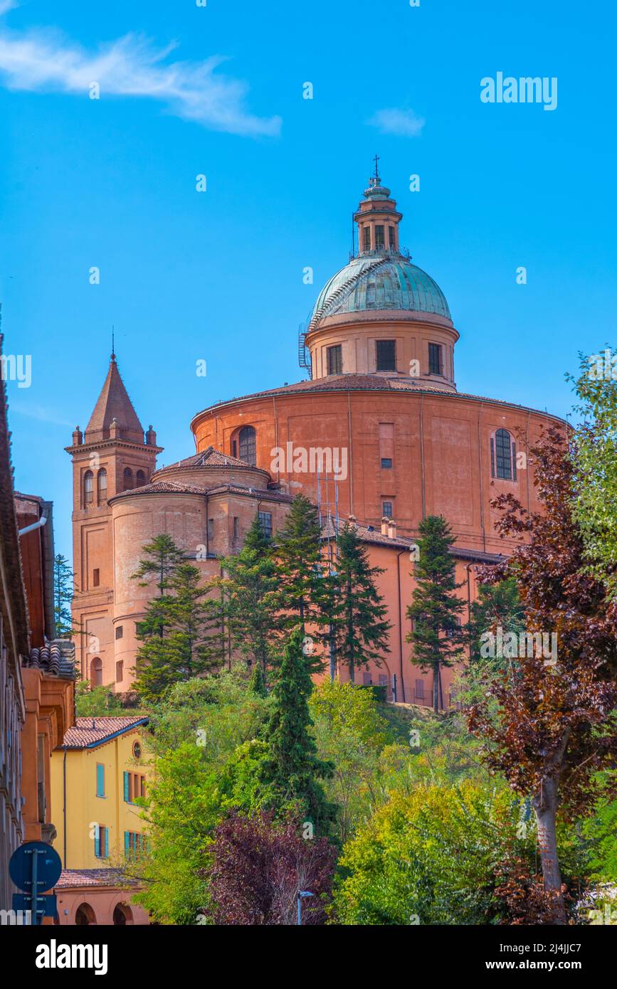 Sanctuary of the Madonna di San Luca in Bologna, Italy. Stock Photo
