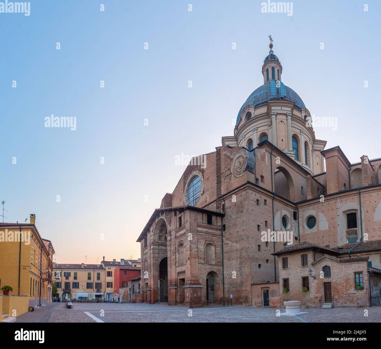 Basilica di Sant'Andrea in Mantua, Italy Stock Photo