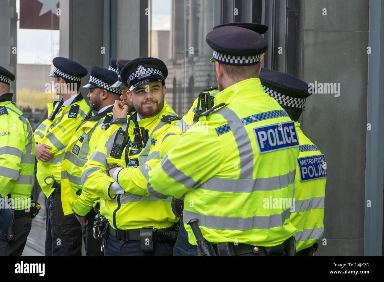 Police group london hi-res stock photography and images - Alamy