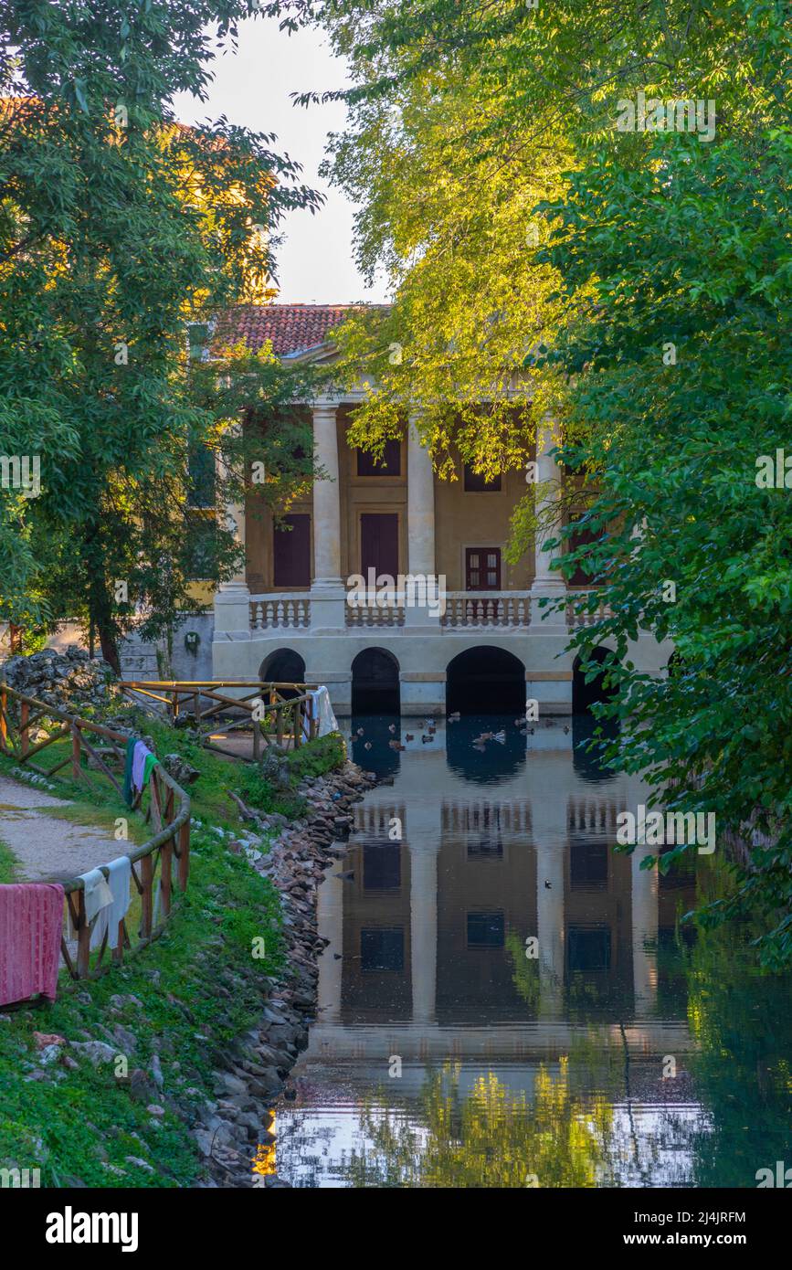 Loggia Valmarana in Italian town Vicenza Stock Photo Alamy