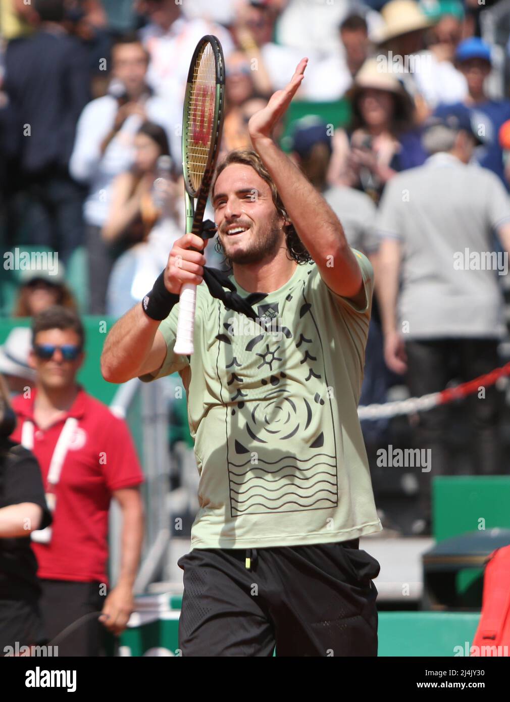Stefanos Tsitsipas of Greece during the Rolex Monte-Carlo Masters 2022, ATP Masters 1000 tennis tournament