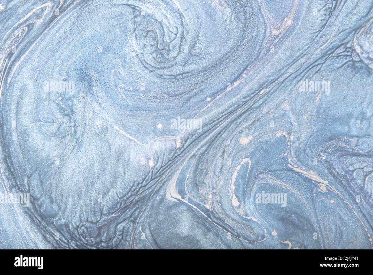 Marble Ink Colorful Blue Marble Pattern Texture Abstract Background Can Be Used For Background 