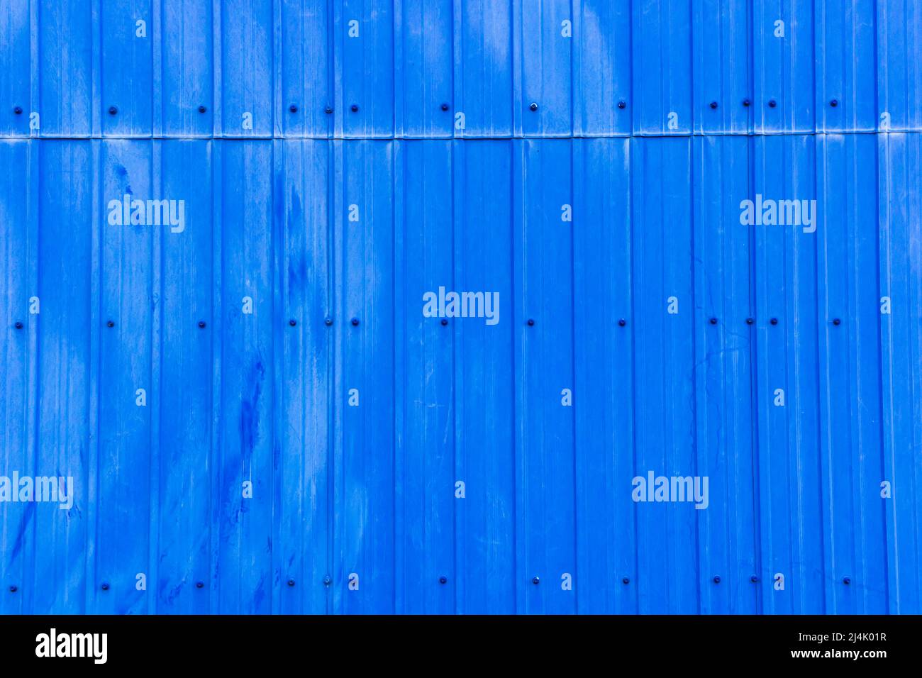 Blue metal steel sheet with rivets texture, high detailed background ...