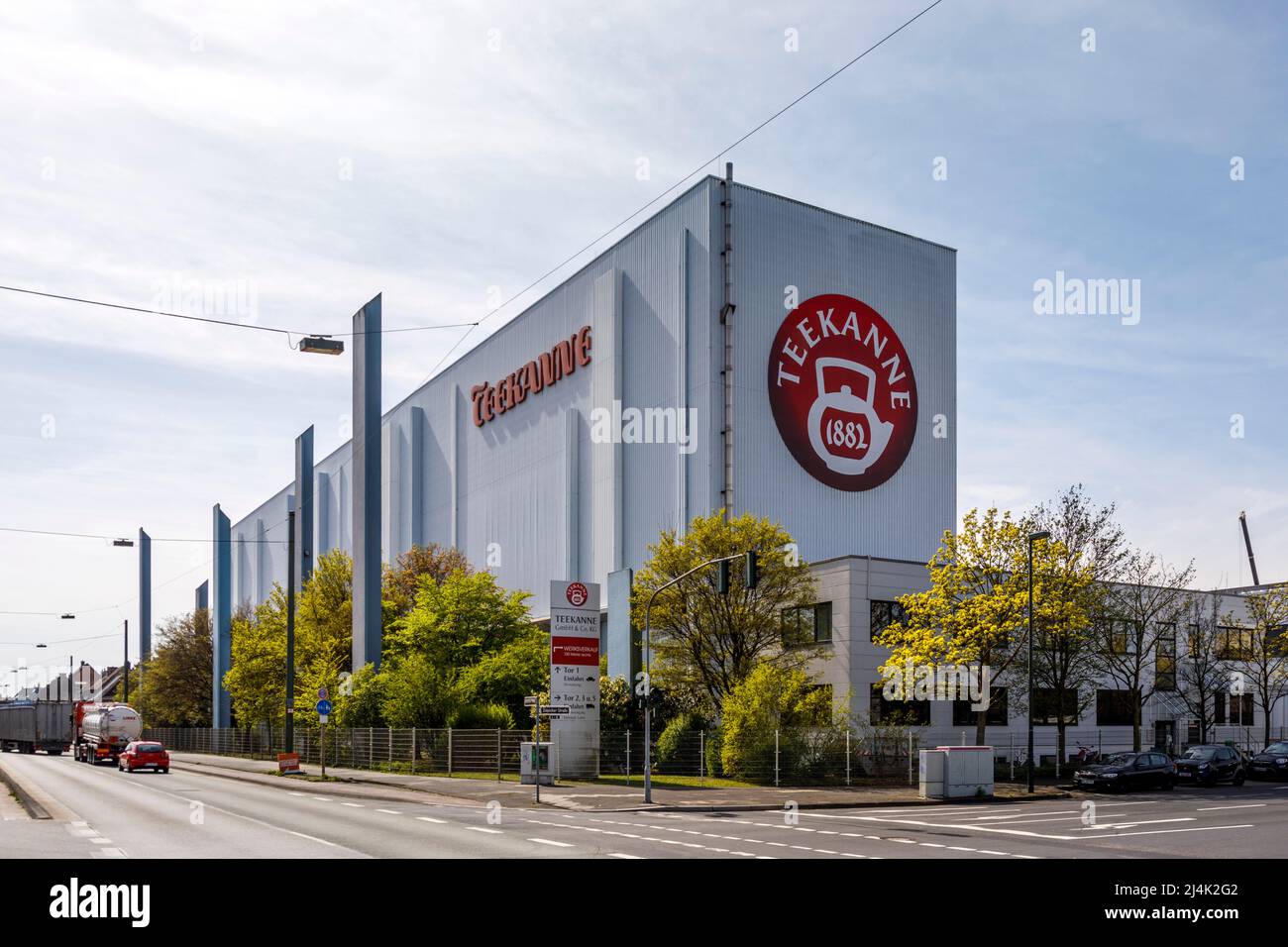Teekanne GmbH & Co. KG in Dusseldorf Stock Photo
