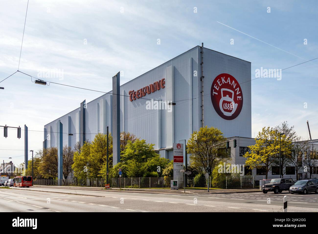 Teekanne GmbH & Co. KG in Düsseldorf Stock Photo - Alamy