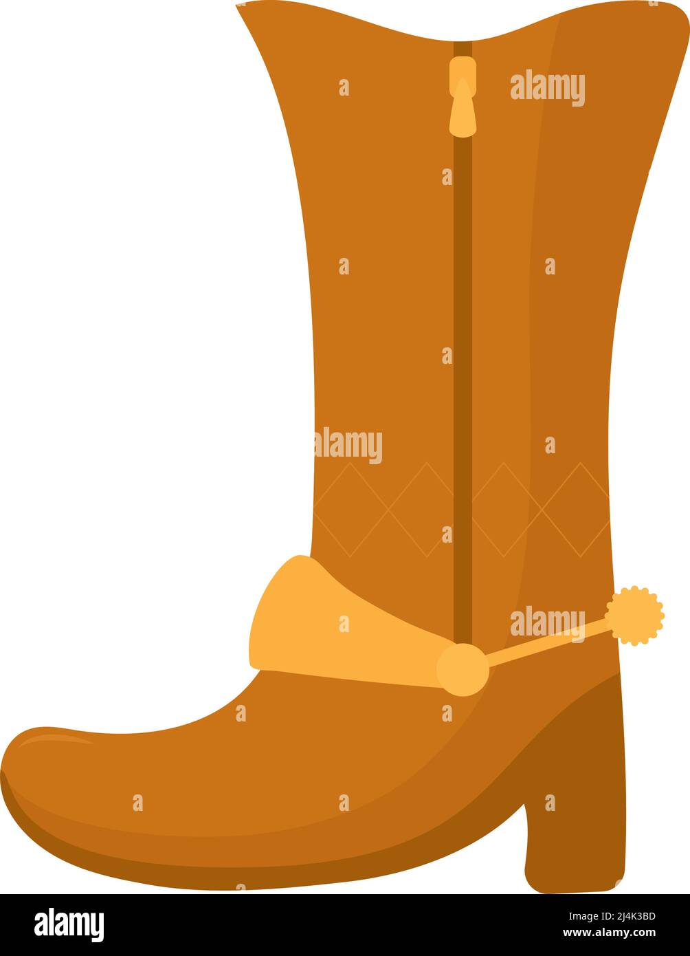 cowboy boot icon Stock Vector Image & Art Alamy