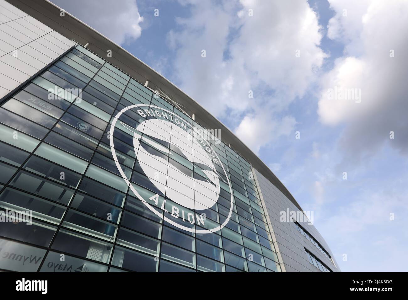 General views of Brighton and Hove Albion Football Club, Brighton, Sussex, UK. Stock Photo