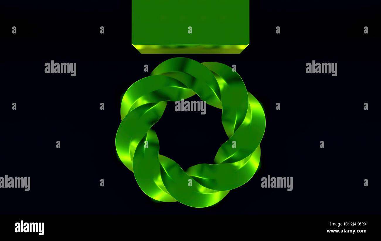 dark green loop