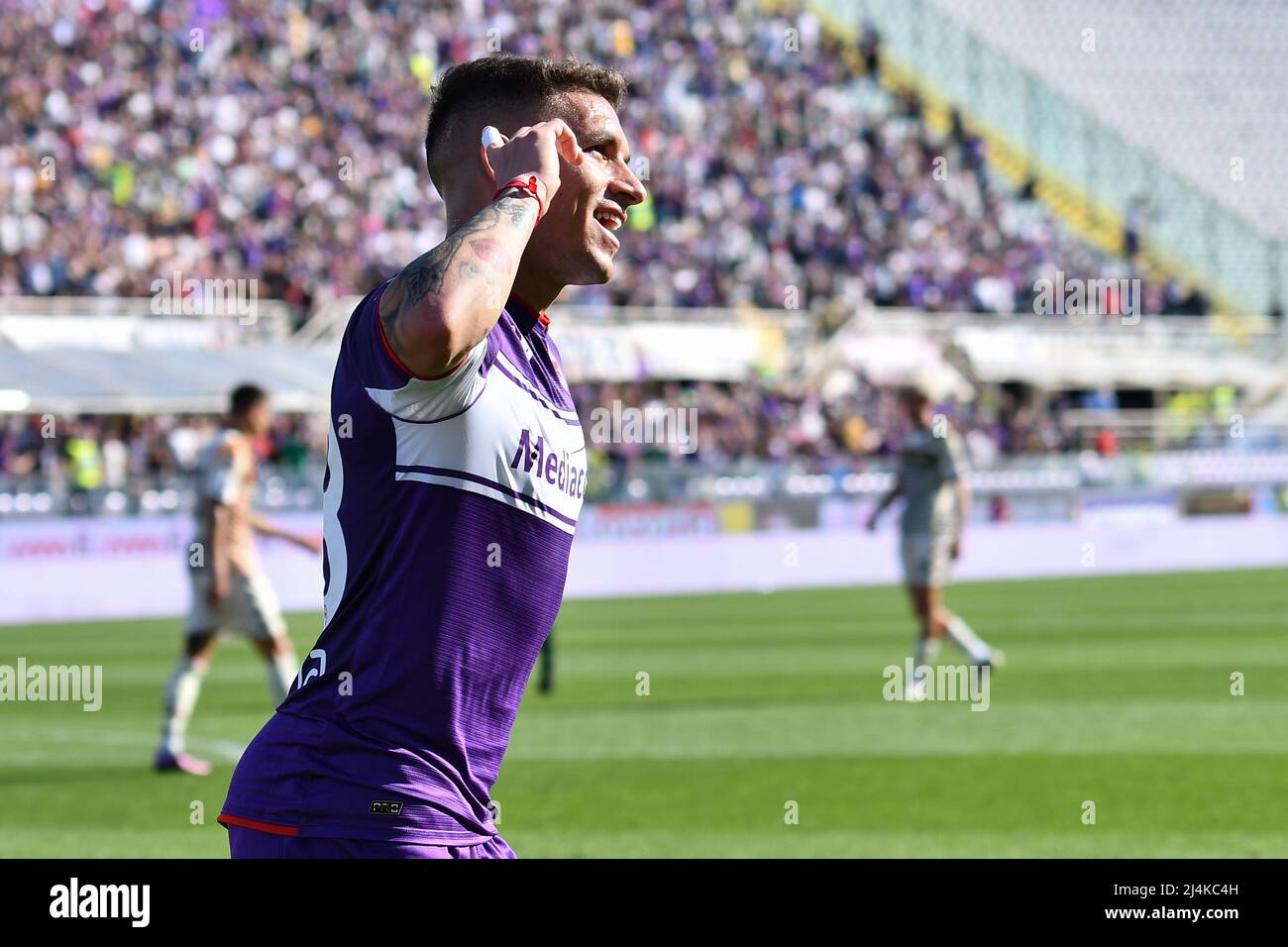 Florence, Italy. 16th Apr, 2022. Igor (Fiorentina) during ACF Fiorentina vs  Venezia FC, italian soccer Serie A match in Florence, Italy, April 16 2022  Credit: Independent Photo Agency/Alamy Live News Stock Photo - Alamy