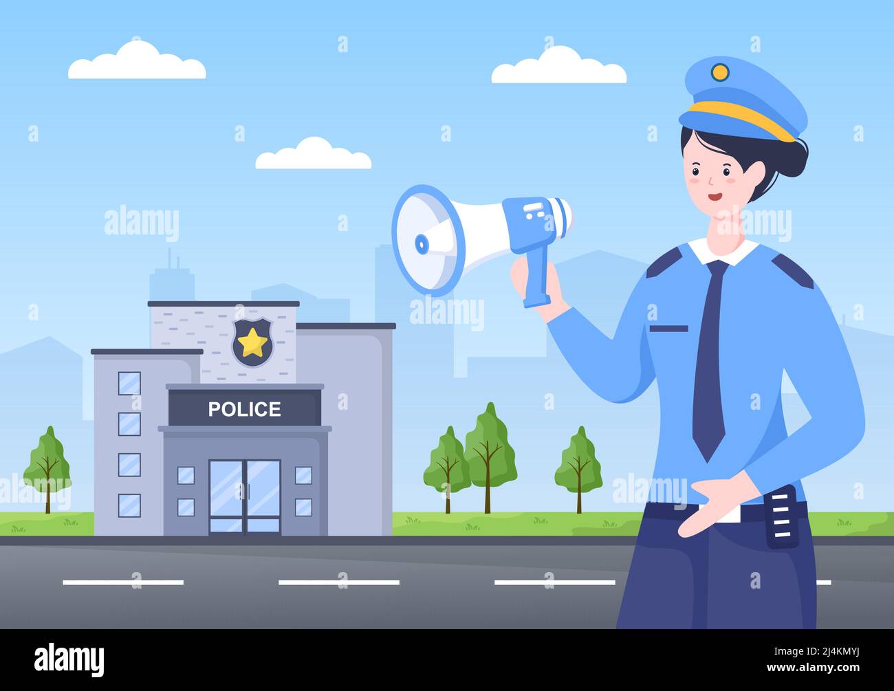 Police Station Department Building Vector Illustration with Policeman and Car on Flat Cartoon Style Background Stock Vector Image & Art - Alamy Police Station Department Building Vector Illustration with Policeman and Car on Flat Cartoon Style Background Stock Vector Image & Art - Alamy