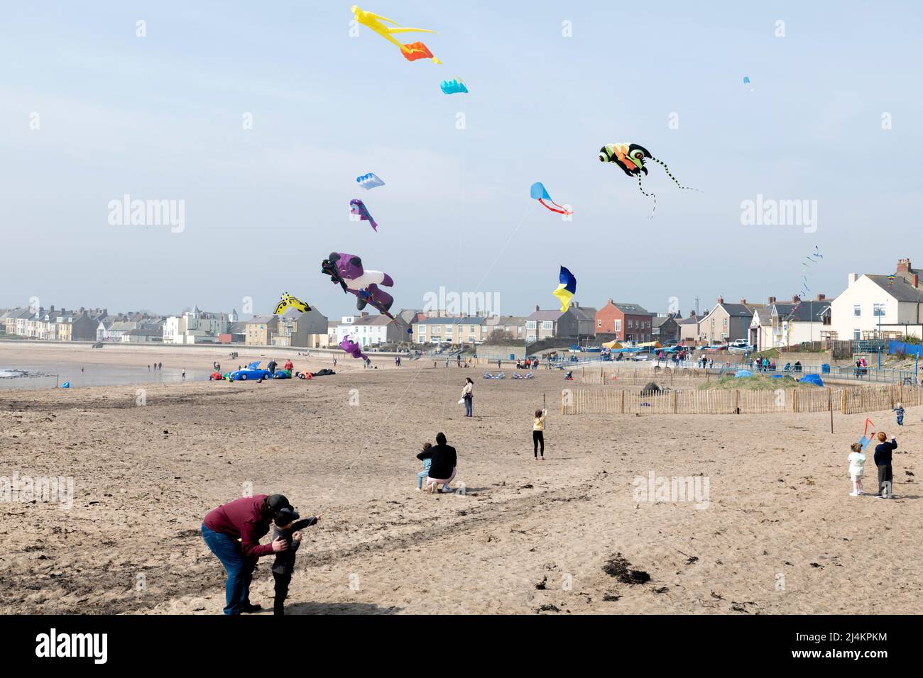 Newbiggin kite festival 2022 Stock Photo Alamy