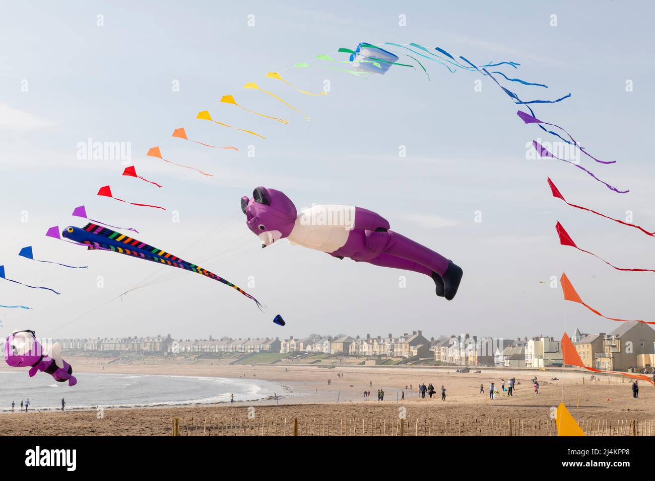 Newbiggin kite festival 2022 Stock Photo Alamy