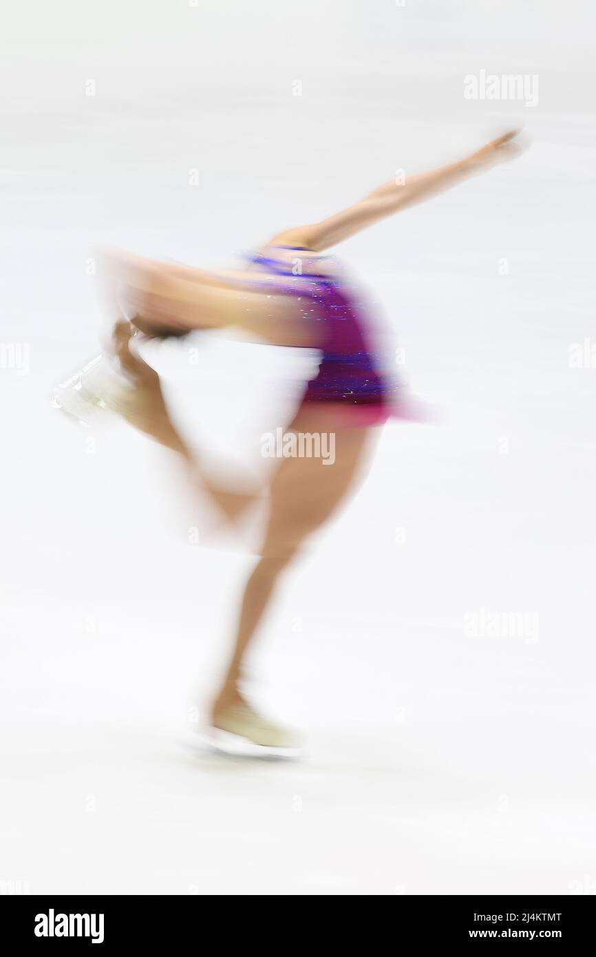 Tallinn, Estonia. 16th Apr 2022. Anna PEZZETTA (ITA), during Women