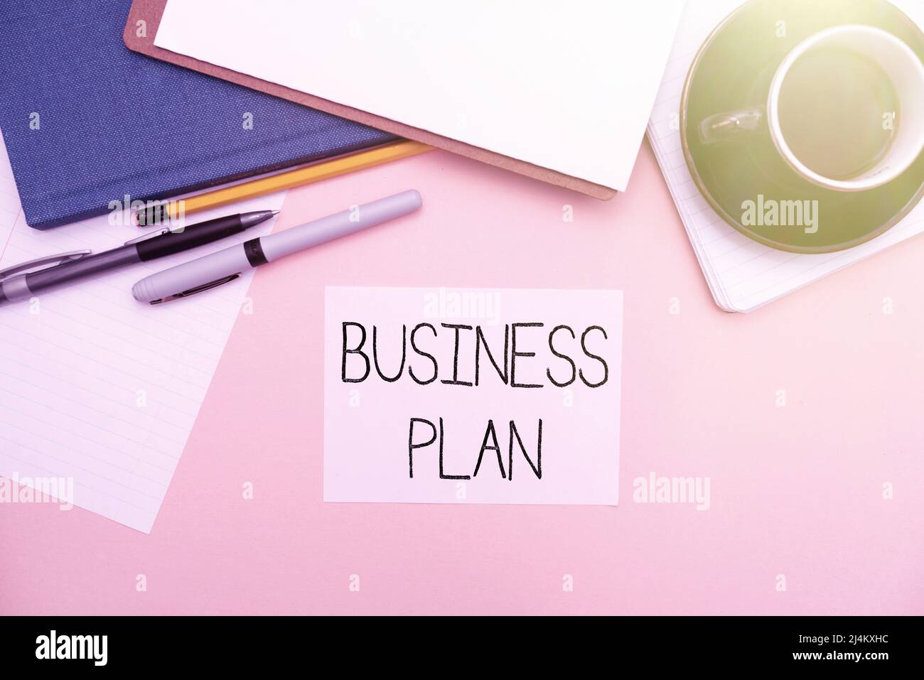 Conceptual display Business Plan. Business showcase Structural Strategy