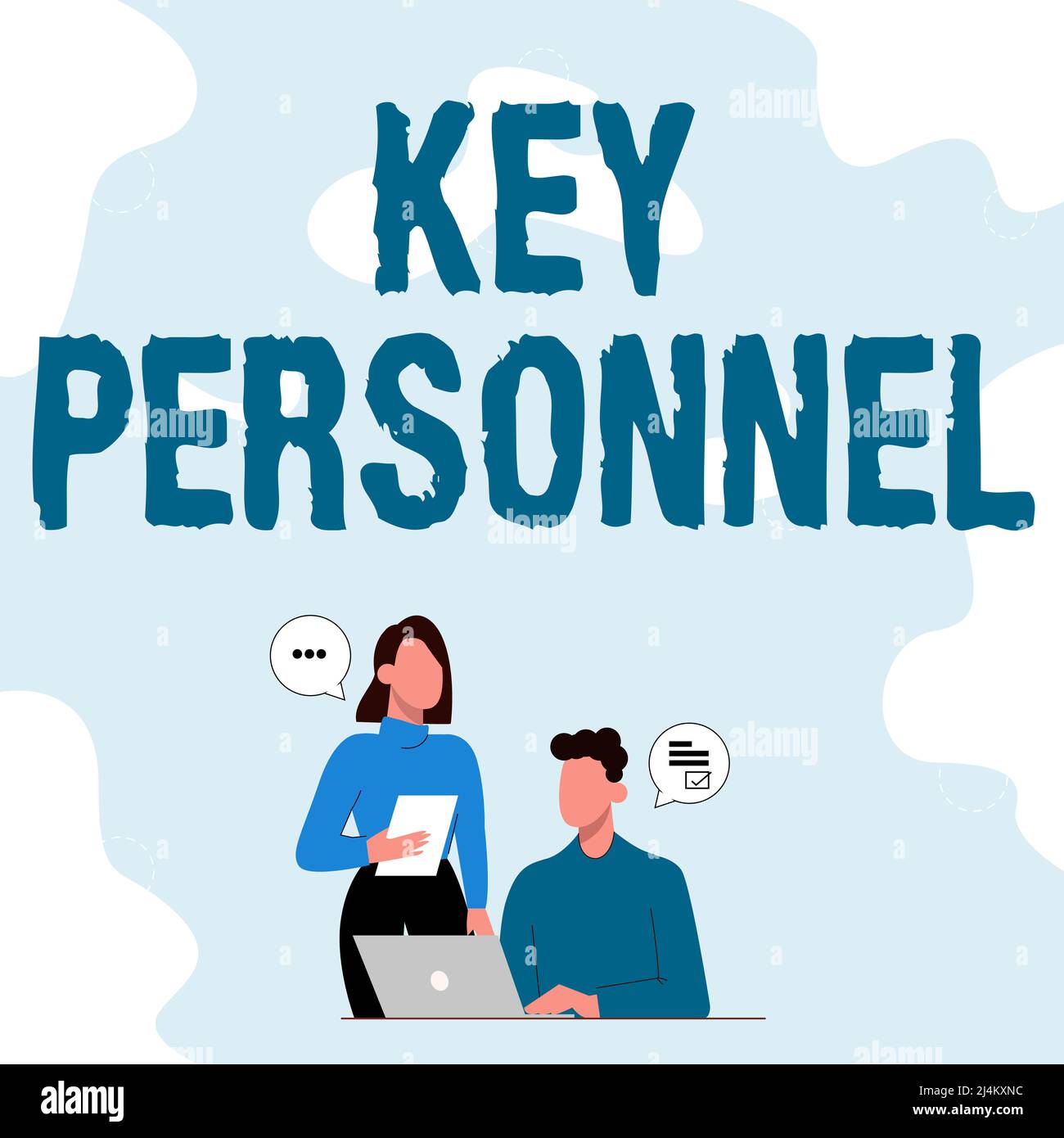 Inspiration showing sign Key Personnel. Conceptual photo Program ...