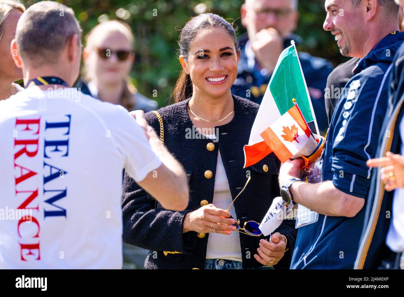 Meghan Markle, Duchess of Sussex at Jaguar Land Rover Driving Challenge