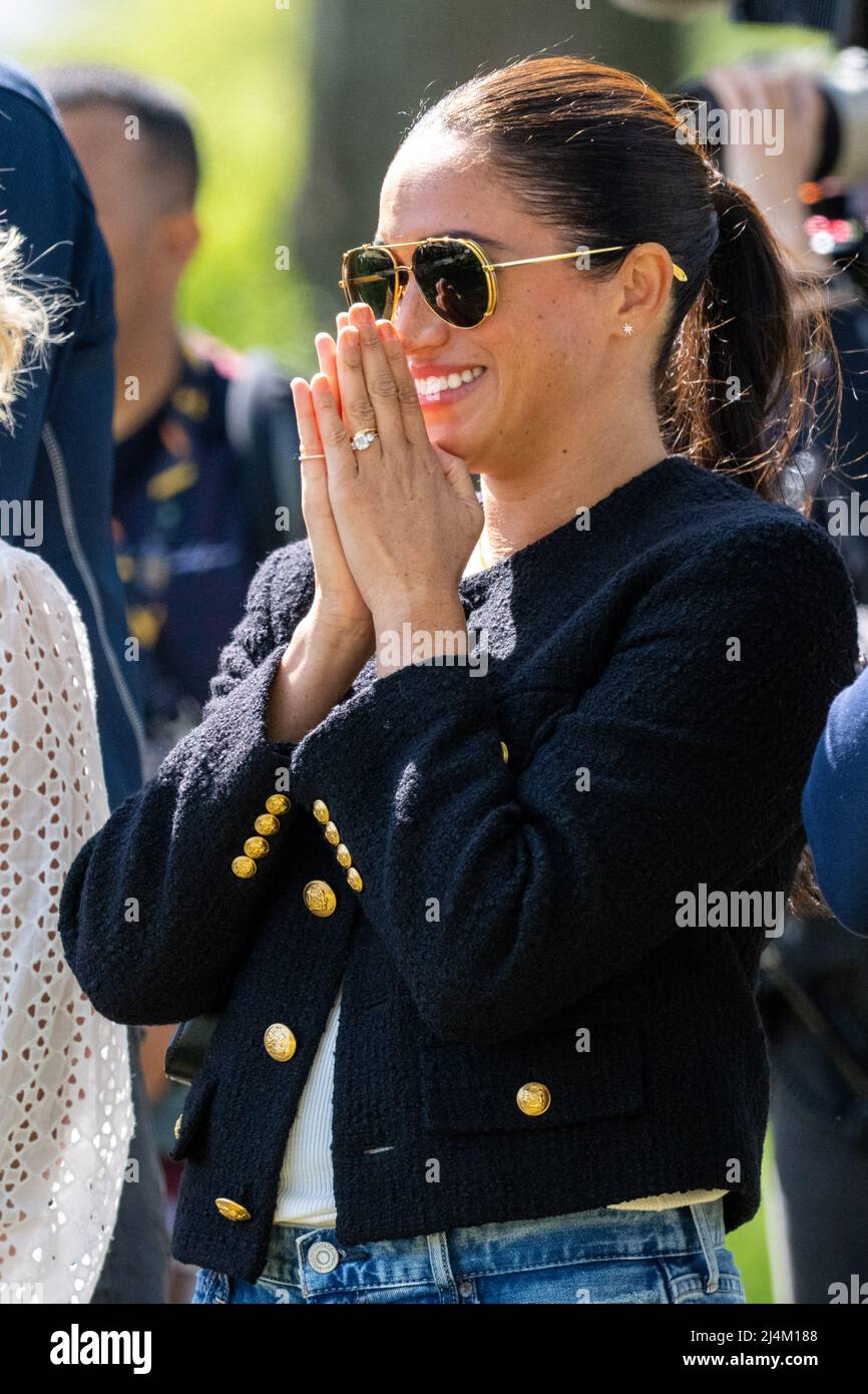 Meghan Markle, Duchess of Sussex at Jaguar Land Rover Driving Challenge