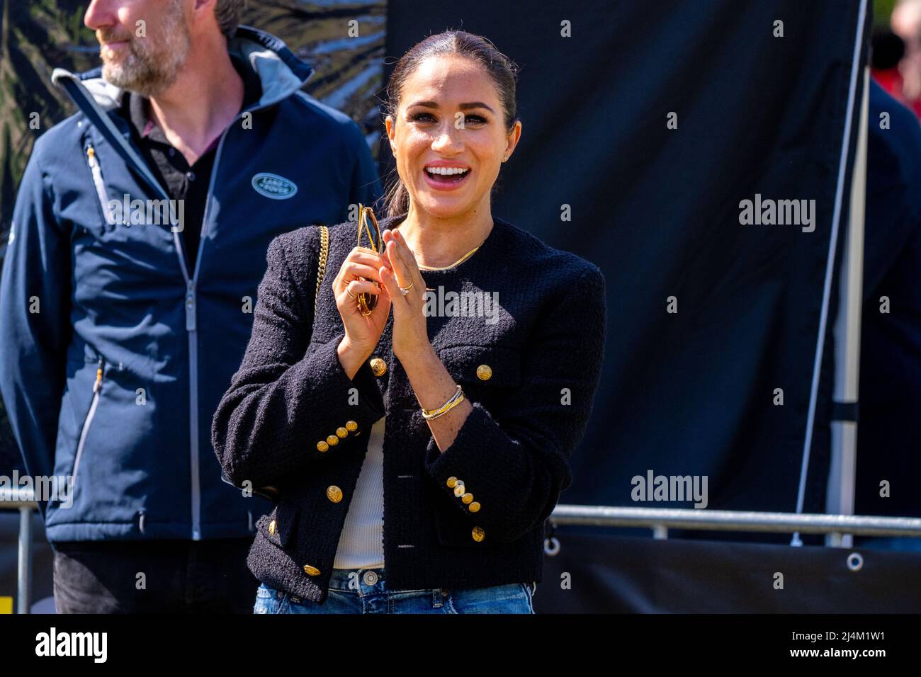 Meghan Markle, Duchess of Sussex at Jaguar Land Rover Driving Challenge