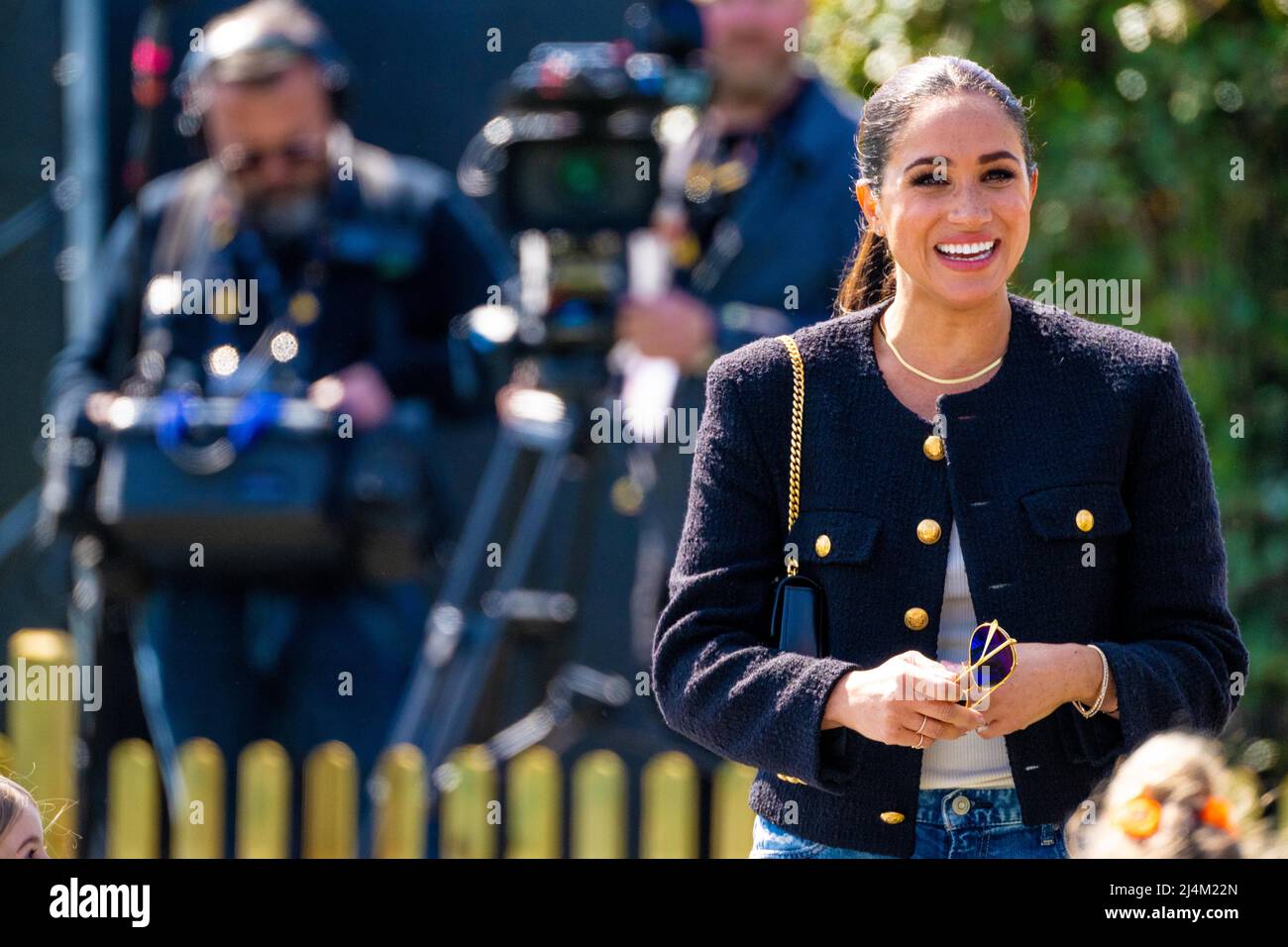 Meghan Markle, Duchess of Sussex at Jaguar Land Rover Driving Challenge