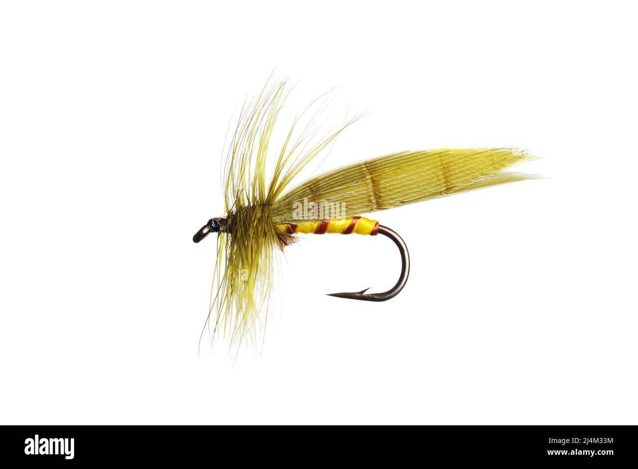 Fly Fishing Flies - Hares Ear Nymphs Stock Photo - Alamy