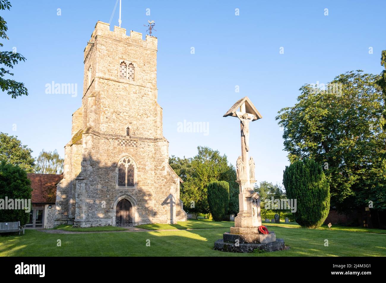 The Anglican Church of St. Peter in Goldhanger in Essex Stock Photo