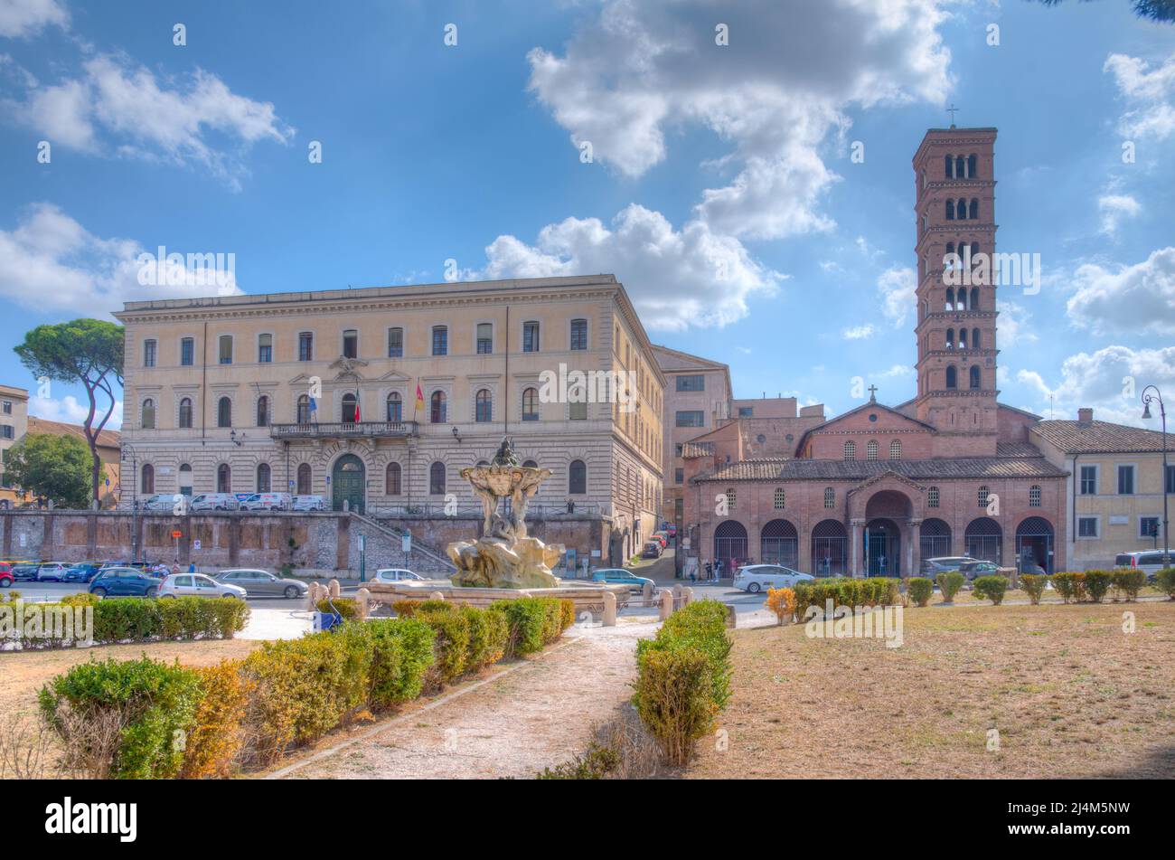 santa maria in cosmedin rome italy