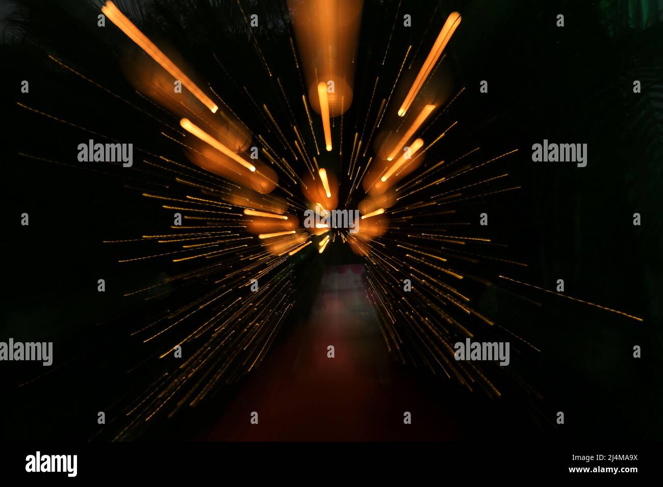 Streaks of yellow light hi-res stock photography and images - Alamy