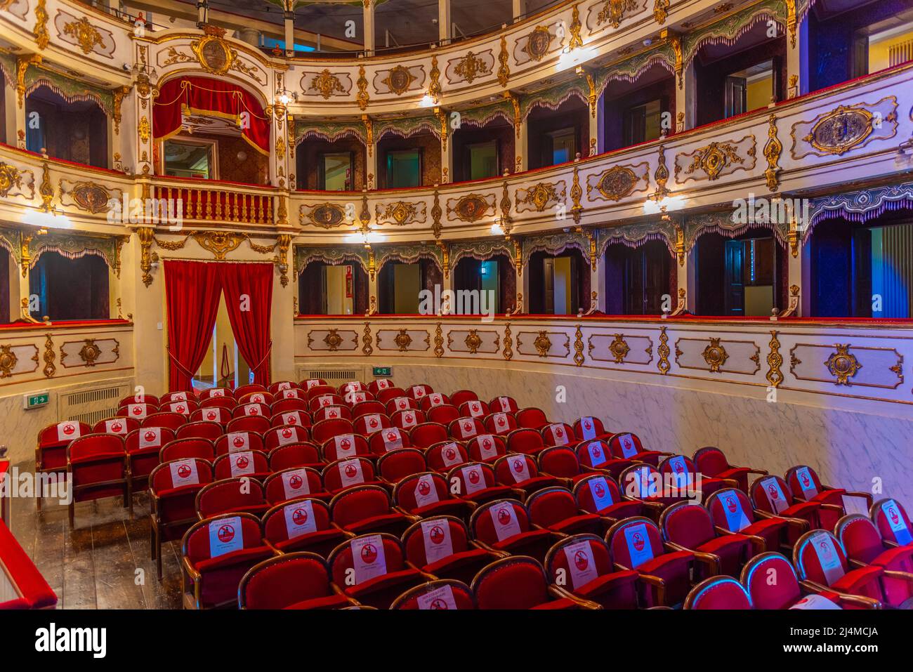 Busseto, Italy, September 25, 2021: Teatro Giuseppe Verdi in Italian town  Busseto Stock Photo - Alamy